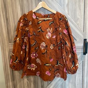 Universal Thread women’s puff sleeve peasant top in XXL, new with tags!